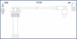 Комплект высоковольтных проводов Ford Focus, Mondeo, Transit Connect 1.8/2.0