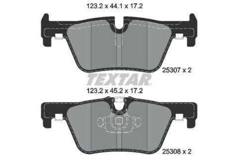 Колодки тормозные (задние) BMW 3 (F30/F31/F34)/4 (F36) 11- (Teves) Q+