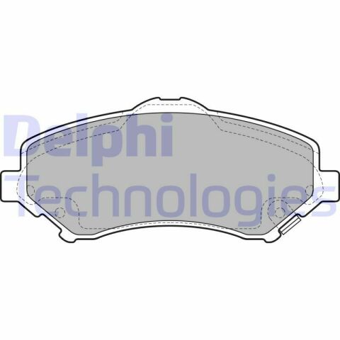 Колодки тормозные (передние) Chrysler Grand Voyager V 07-/Dodge Caravan 08-/VW Routan 08-13