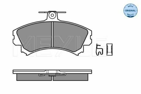 Колодки гальмівні (передні) Mitsubishi Carisma 1.6i/1.8 16V/1.9 TD 95-06