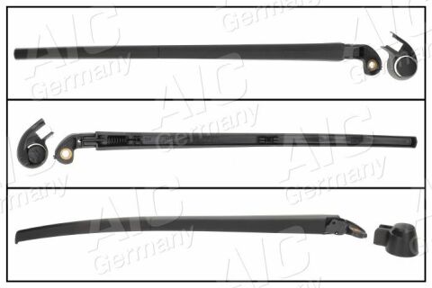 Важіль склоочисника (задній) Skoda Fabia 99-08 (+щітка) (L= 475mm)