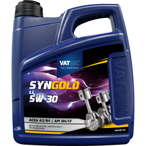 Моторна олива Vatoil SynGold LL 5W-30, 4 літри