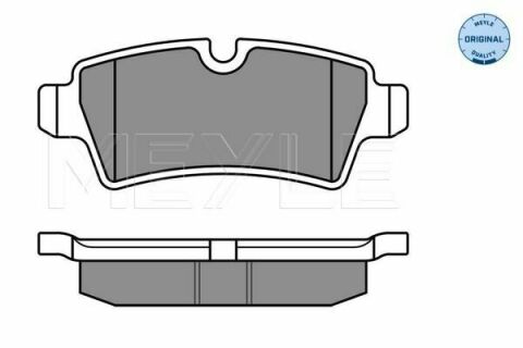 Колодки гальмівні (задні) Mini (R50/R53/R56)/Roadster (R59)/Clubman (R55) 06-06