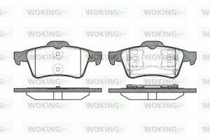 Тормозные колодки зад. C-MAX/VECTRA/LAGUNA/LEON /IBIZA/C30/C70/V40/PRIMERA 1.6-2.8 04-