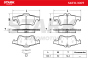 Комплект тормозных колодок, дисковый тормоз, фото 3 - интернет-магазин Auto-Mechanic