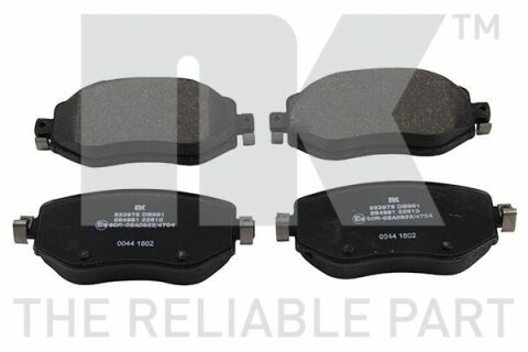 Колодки тормозные (передние) Renault Megane IV 15- Колодки тормозные (передние) Renault Megane IV 15-