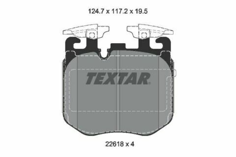 Колодки тормозные (передние) BMW 3 (G20, G21)/5 (G30, G31)/7 (G11,12)/X5 (G05)/X6 (G06) 17- (Brembo)