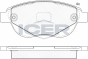 Колодки тормозные (передние) Citroen C3 09-/C4 04-12/Peugeot 207 07-/307 03-12/1007 05-, фото 6 - интернет-магазин Auto-Mechanic