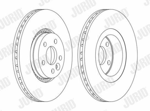 Диск тормозной переднейgalaxy,s-max,landrover freelander,volvo s60/80 ii,v60/70,xc70 06-