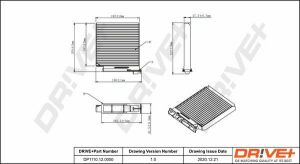 DP1110.12.0050 Drive+ - Фільтр салону