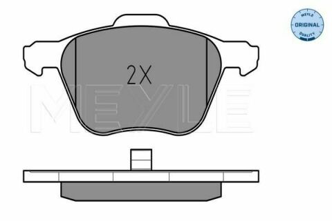 Колодки тормозные (передние) Seat Alhambra/VW Sharan 1.8-1.9 TDI 95-10 (с датчиками) (161.6x19.4)