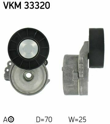 Натяжник ременя генератора Fiat Scudo/Peugeot Boxer/Partner 2.0-2.2HDI 99- (70x25) Натяжник ременя генератора Fiat Scudo/Peugeot Boxer/Partner 2.0-2.2HDI 99- (70x25)
