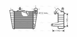 Интеркулер Polo, Skoda Fabia I, II, Roomster 1.4/1.9TDI VW Интеркулер Polo, Skoda Fabia I, II, Roomster 1.4/1.9TDI VW