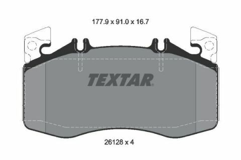 Тормозные колодки (передние) MB A-class (W177)/ CLA-class (C118) AMG 19- (Brembo)