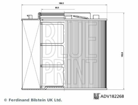 Фільтр повітряний audi a4/a5/q5 1,4-2,0tfsi 15-