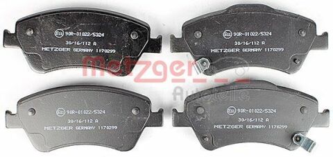 Комплект гальмівних накладок, дискове гальмо