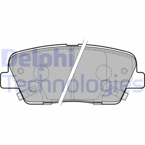 Колодки гальмівні (задні) Hyundai Santa Fe II 06-/Kia Sorento II 09-