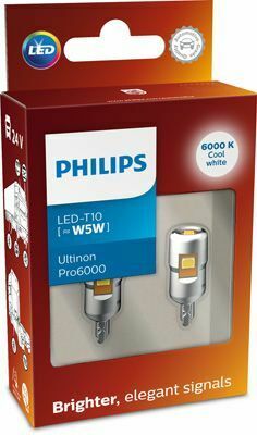 24961CU60X2 (PHILIPS) W5W LED white Ultinon Pro6000 24V