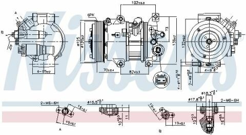 TOYOTA  COROLLA  (E16#,  E17#,  E18#))  (13-)  1.6  i  16V  Компресор  кондиціонера