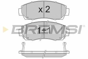 Гальмівні колодки пер. Honda CR-V 07- (akebono)