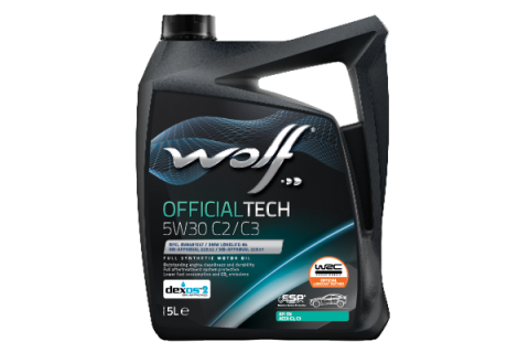 Моторное масло WOLF OFFICIALTECH 5W-30 C2/C3, 5 литров