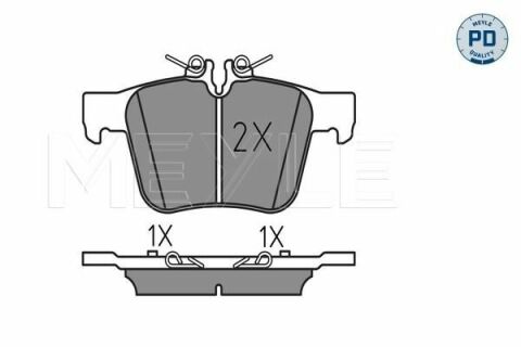 Колодки гальмівні (задні) MB C-class (W205/A205/S205/C205) 14- (Ate) Колодки гальмівні (задні) MB C-class (W205/A205/S205/C205) 14- (Ate)