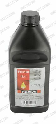 Гальмівна рідина FERODO FLUID 210 DOT 3 1 л. 