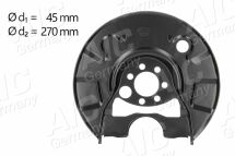 Кожух гальмiвного диска заднiй лiвий