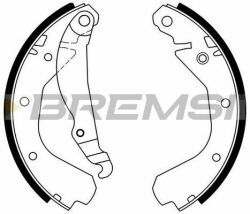 Тормозные колодки зад. Corsa A/Kadett 82-93 (GM) Тормозные колодки зад. Corsa A/Kadett 82-93 (GM)