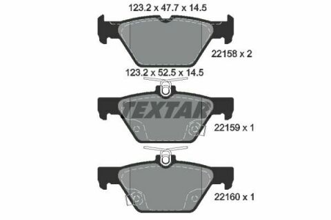 Колодки тормозные (задние) Subaru Impreza/Outback/Legacy 14- (Akebono) Q+