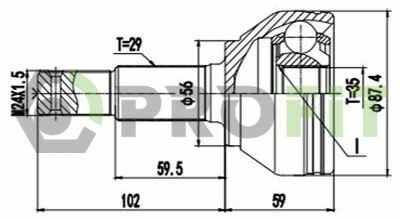 ШРКШ зі змазкою в комплекті