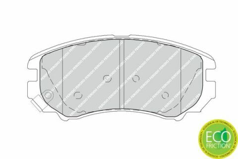 FERODO HYUNDAI Гальмівні дискові колодки Coupe 02- з датч.