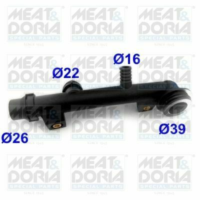 MEATDORIA BMW Фланец системы охлаждения 3 E46 316/318i 98-