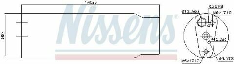 Осушувач 156 97-(188x60x0), HONDA, CITROEN, LEXUS, ALFA ROMEO