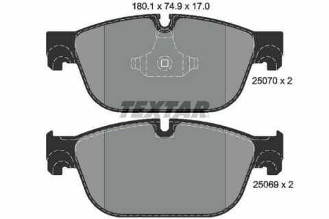 Колодки гальмівні (передні) Citroen C5/C6/Peugeot 308/508 09- (TEVES) Q+