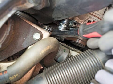 Тріскачка 1/2" ротаційна 72 зубця 288 мм з поворотною ручкою на 360°