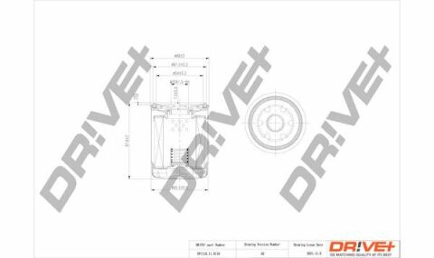 DP1110.11.0110 Drive+ - Фільтр оливи