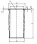 Гильза поршневая Scania CityWide 11-/Interlink 15-/K 9.3-16.4 06- (d=130mm), фото 8 - интернет-магазин Auto-Mechanic