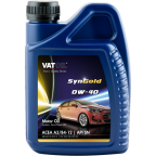 Моторна олива Vatoil SynGold Plus 0W40 1л. (ACEA A3 B4-12, API SN)