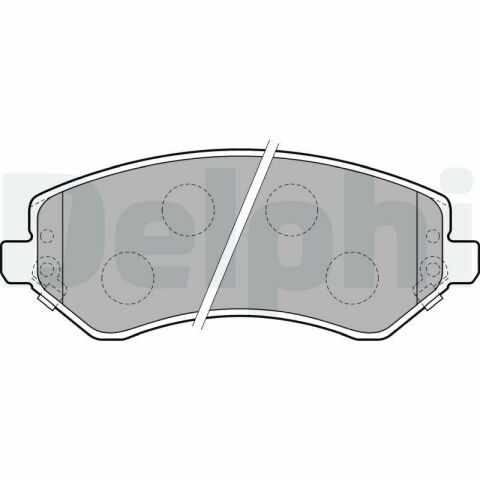 Колодки тормозные (передние) Jeep Cherokee 01-08/Chrysler Voyager IV 00-08 (Trw)