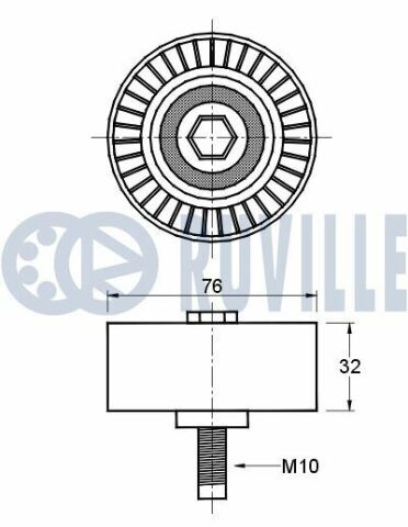 Ролик грм паразитний voyager 95-. Ролик грм паразитний voyager 95-.