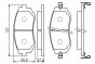 Колодки тормозные (передние) Subaru Forester/Impreza/Legace V/Outback 10-, фото 14 - интернет-магазин Auto-Mechanic