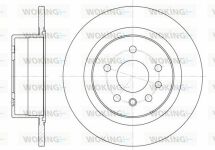 Гальмівний диск зад. Opel Omega B 94- (286x12)