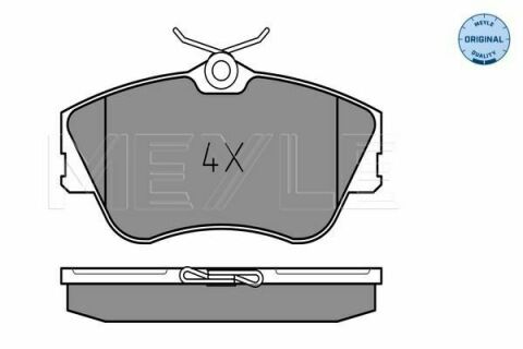 Колодки тормозные (передние) VW T4 90-03 R15