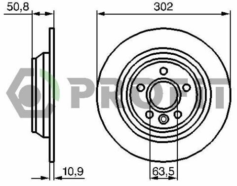 Диск тормозной