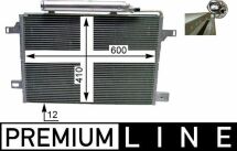 Радiатор кондицiонера MB A-/B-CL. (W169/W245) Радiатор кондицiонера MB A-/B-CL. (W169/W245)