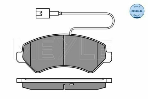 Колодки гальмівні (передні) Citroen Jumper/Fiat Ducato/Peugeot Boxer 2.0-3.0HDi 06- R16