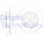 Диск гальмівний задній Accord 08-HONDA