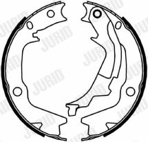 HYUNDAI Гальмівні колодки ручного гальма Getz HYUNDAI Гальмівні колодки ручного гальма Getz