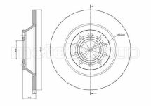 Гальмівний диск задн. A6 (04-11) Гальмівний диск задн. A6 (04-11)